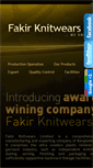 Mobile Screenshot of fakirknit.com